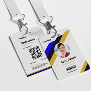 Card Laminated Conference and Event Badges